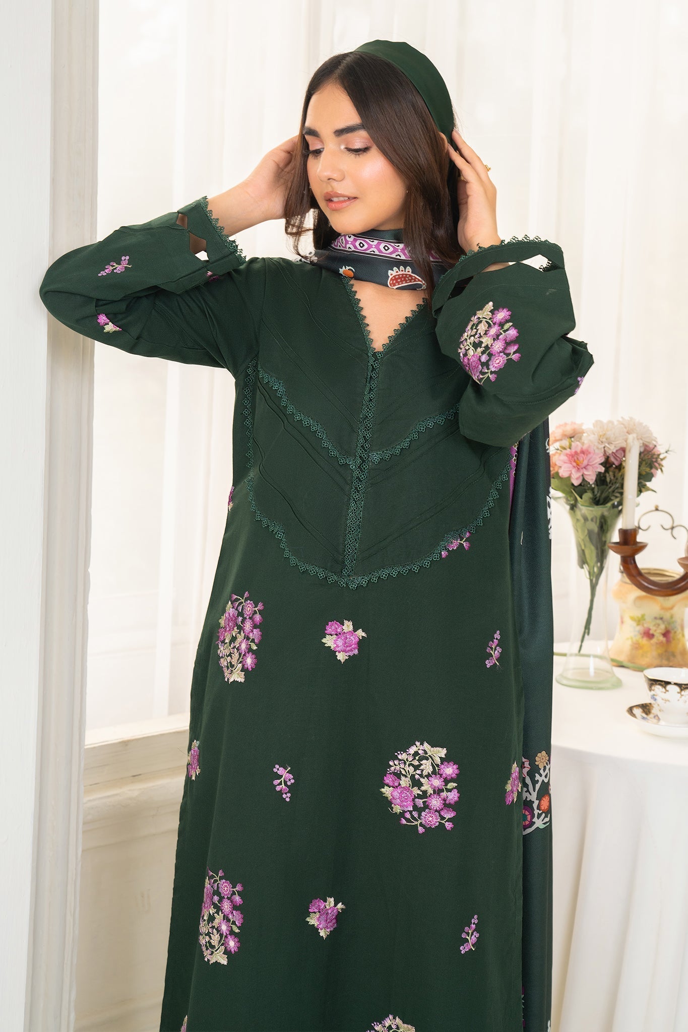 Winter Whisper by Panache Apparel Stitched Collection-Spruce