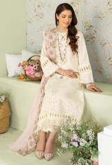 Baad e Baharaan By Humdum Unstitched 3 Piece Emb Lawn Collection'2024-D-01