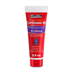 Cortizone-10 Intensive Healing Eczema Relief Lotion For Dry And Itchy Skin - 3.5Oz