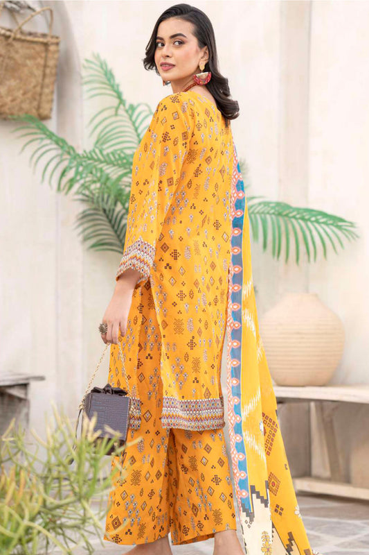 Rang by Motifz Unstitched 3 Piece Printed Lawn Collection'2023-R-4146