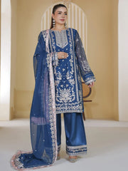 Aayra Stitched 3 Piece Luxury Formals Suit-FF001FP1-RYL