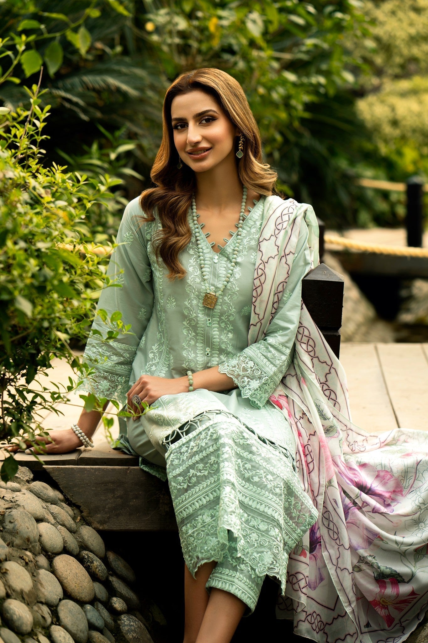 Panache Apparel Stitched Cotton Lawn Collection-Jazmine