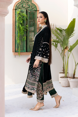 Andaz e Makhmal By Zebtan Unstitched 3 Piece Luxury Formals Suit-ZAM-07