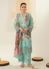 Solace by Meerak Stitched 3 Piece Summer Lawn Suit-DL 07