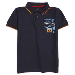 Kjunction Boys Half Sleeves Polo T-Shirt (Donald)