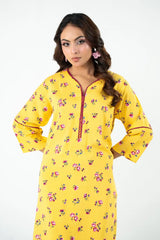 TBC Stitched 2 Piece Printed Summer Suit