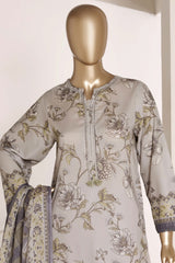 Sada Bahar Stitched 3 Piece Printed Lawn Vol-02 Suit-PR-4506-SKIN