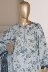 Sada Bahar Stitched 3 Piece Printed Lawn Vol-02 Suit-PR-4508-SKY