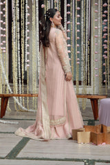 Gulmina Unstitched 3 Piece Luxury Chiffon Suit-Arooba