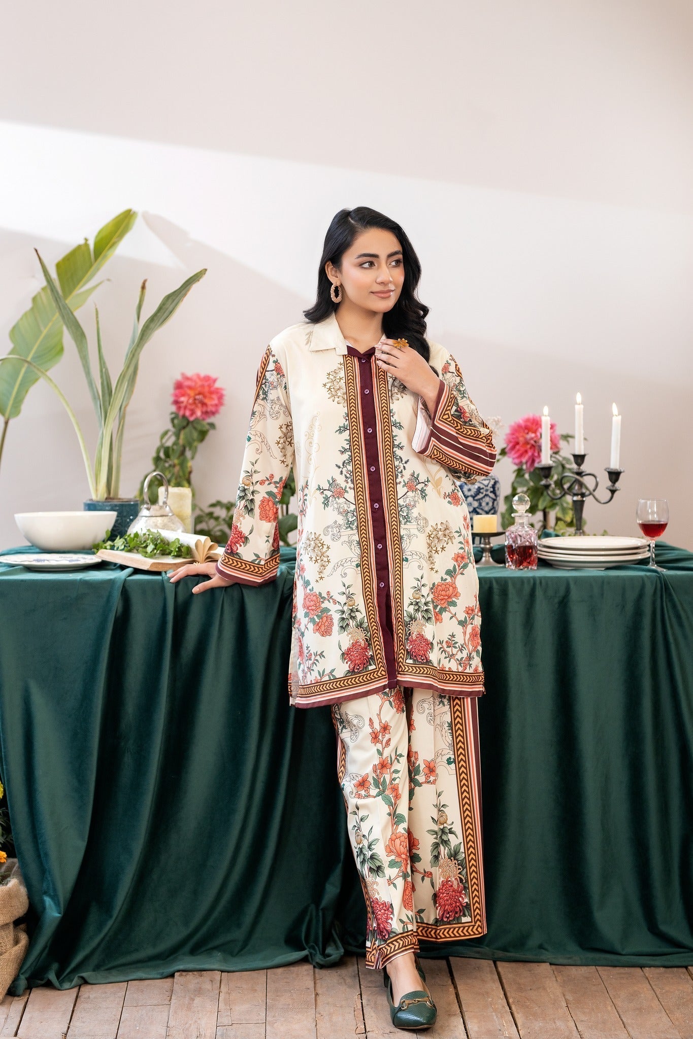 Crape De Luxe by Panache Apparel Stitched Vol-02 Collection-Aurora