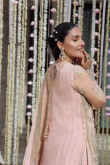 Gulmina Unstitched 3 Piece Luxury Chiffon Suit-Arooba