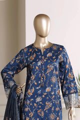 Amyrah By Sada Bahar Stitched 3 Piece Festive Emb Lawn Vol-02 Suit-EMB-4845 BLUE
