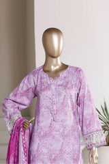 Amyrah By Sada Bahar Stitched 3 Piece Festive Emb Lawn Vol-02 Suit-EMB-4849-PURPLE