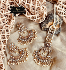 Made For Her-Serenya Earrings & Tikka - KMW1074