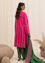 Zlooms 3 Pc Yarn Dyed Unstitched Suit - ZL25-C10-02