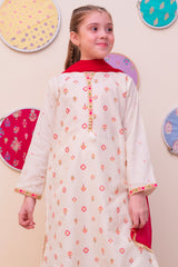 Shanzey Girls Stitched 3 Piece Printed Cambric Pret Collection'2025-SHK-4901