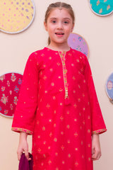 Shanzey Girls Stitched 3 Piece Printed Cambric Pret Collection'2025-SHK-4906