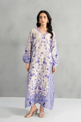 Panache Apparel-Stitched Summer Kaftan-Wild Daisy