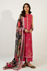 Coco by Zara Shahjahan Unstitched 3 Piece Lawn Vol-02 Collection'2023-ZSC-04-A