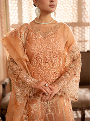 Rozal By Zebtan Unstitched 3 Piece Luxury Formals Suit-RZ-01
