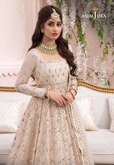 Asim Jofa Designers Limited Edition Ajccd-02 Embroidered Chiffon Stitched 3 Pcs