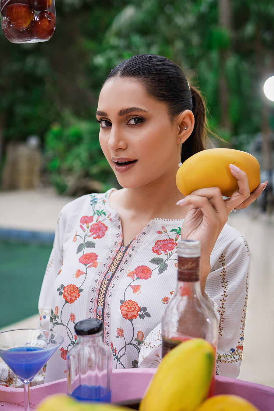 Sip N Style by Opole Stitched 2 Piece Summer Collection'2025-Rose Mojito