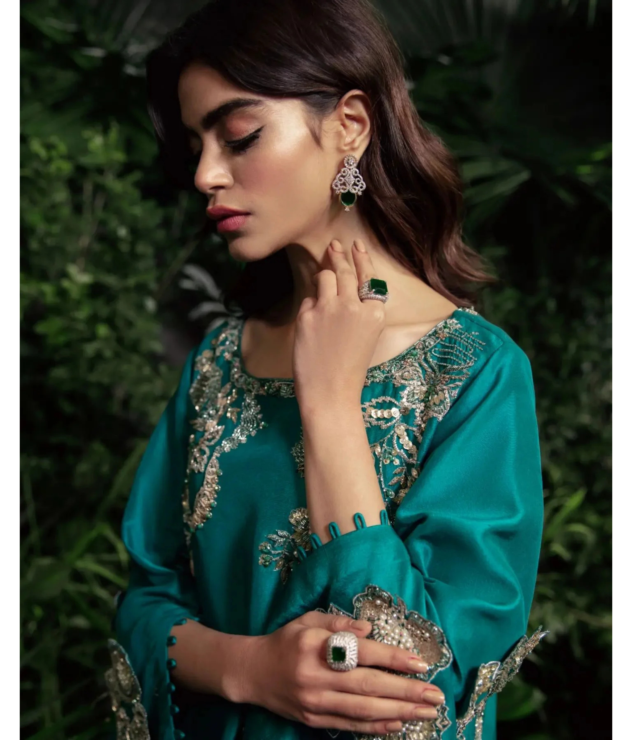 Luna By Mariam Malik Stitched 2 Piece Luxe Silk Pret Collection'2025-LUNA- Luxury Pret'24  - 11