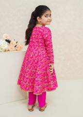 Modest Stitched 3 Piece Toddlers Formals Collection'2025-Mahroz