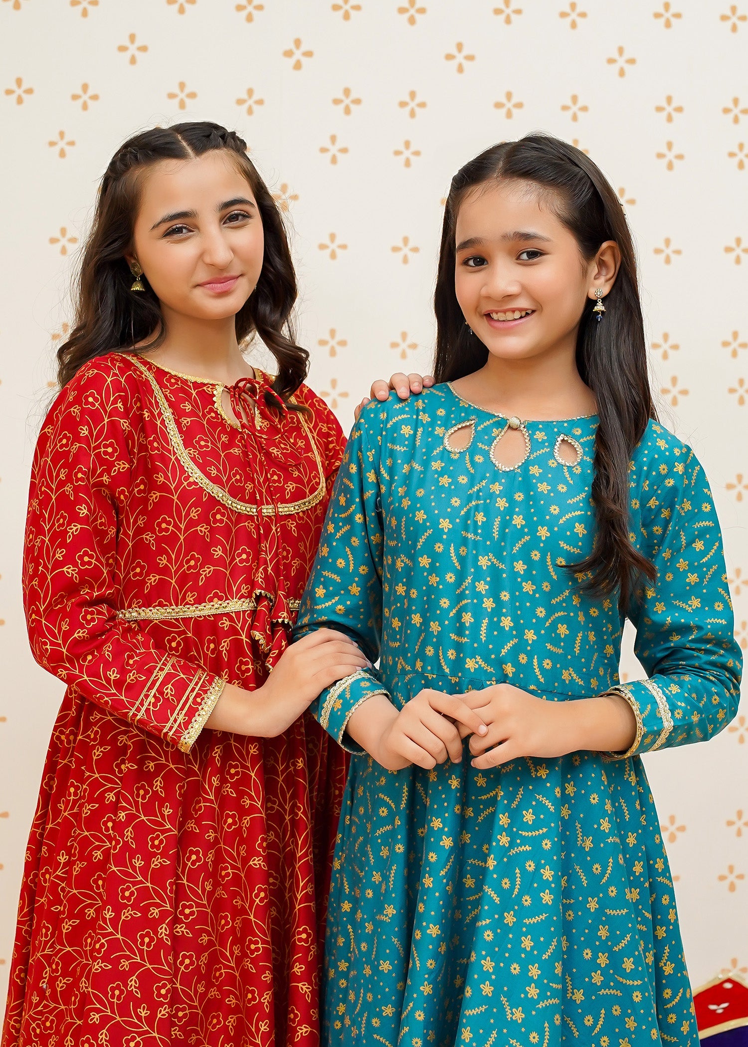 Modest Stitched 3 Piece Cotton Summer Kids Collection'2025-Rang-e-Falak