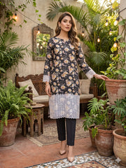 GENZ By Dr Haris Unstitched 2 Piece Lawn Suit-GEN-007
