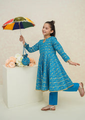 Modest Stitched 3 Piece Toddlers Formals Collection'2025-Asmani