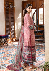 Asim Jofa Rania Pre-Winter '23 Ajrw-07 Embroidered Premium Winter Cotton 3 Pcs
