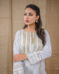 Ayla Studio Stitched Luxury Collection'2025-Assp-108 Dobby Spring 2Pcs