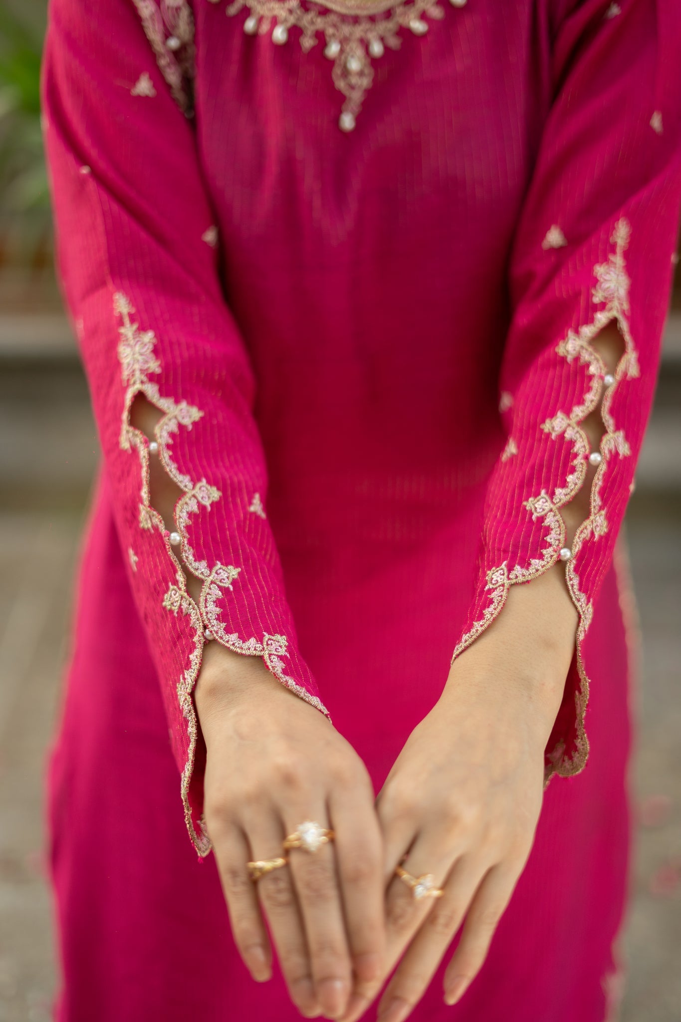 Omal By Komal Stitched 3 Piece Formals Collection'2025-GULAAL - 3pc