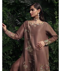 Luna By Mariam Malik Stitched 2 Piece Luxe Silk Pret Collection'2025-LUNA- Luxury Pret'24  - 9