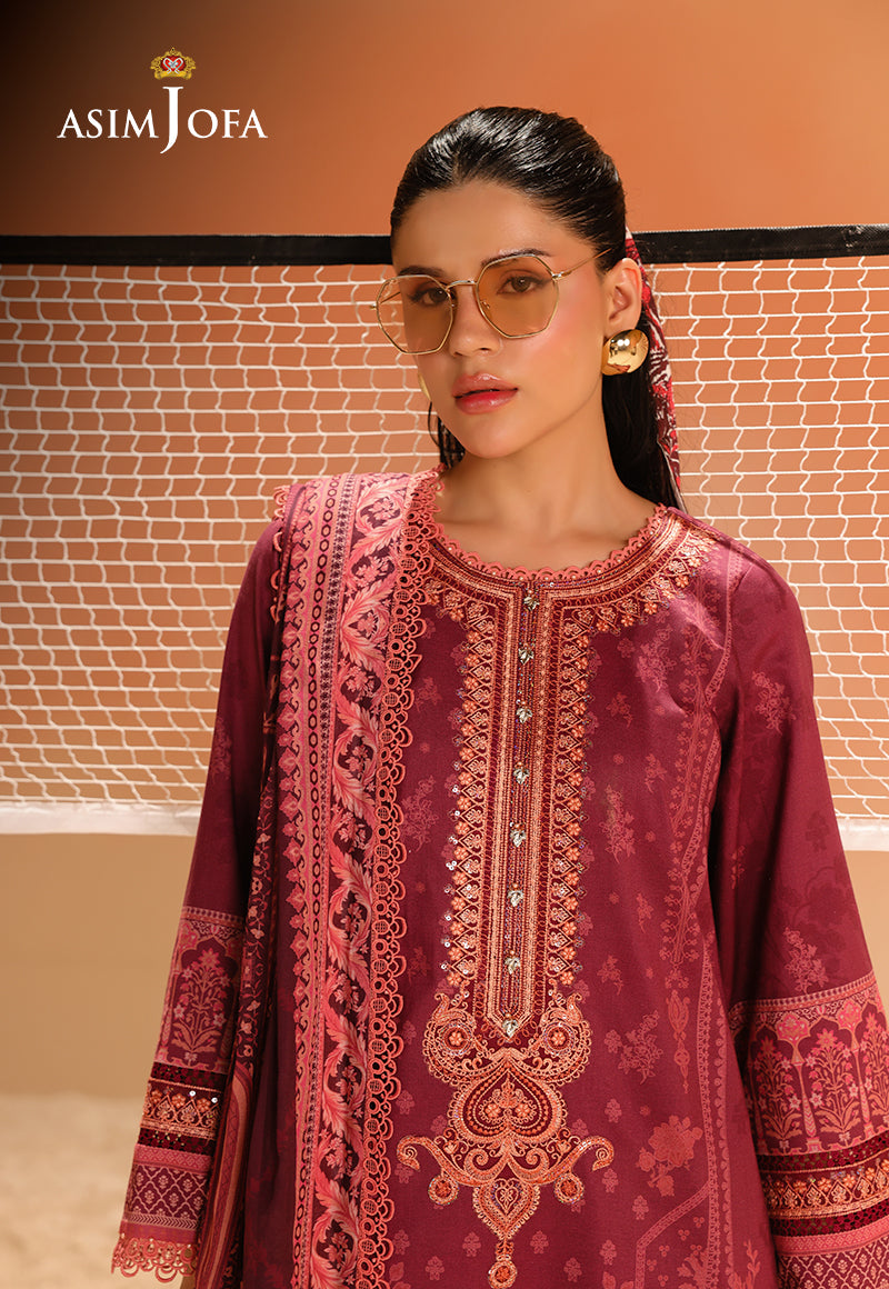 Rhapsody By Asim Jofa Unstitched 2 Piece Summer Collection'2025 Ajubu-15
