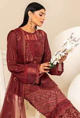 Flora By Humdum Unstitched 3 Piece Emb Lawn Collection'2024-FS-05