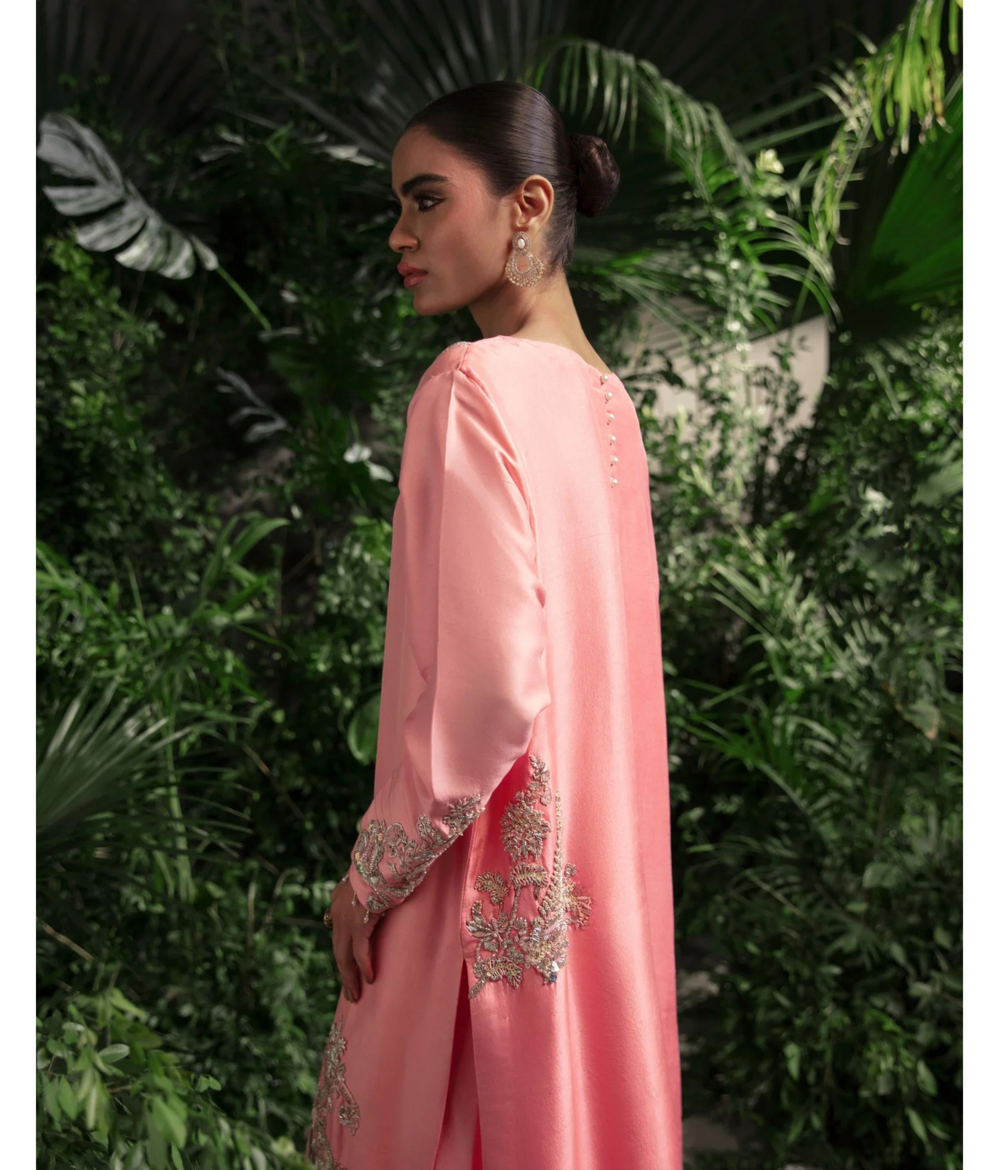 Luna By Mariam Malik Stitched 2 Piece Luxe Silk Pret Collection'2025-LUNA- Luxury Pret'24  - 4