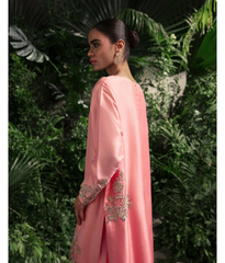 Luna By Mariam Malik Stitched 2 Piece Luxe Silk Pret Collection'2025-LUNA- Luxury Pret'24  - 4