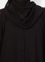 Hijab Ul Hareem Best Simple Style Black Abaya 0121-P