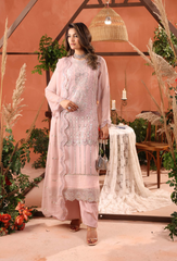 Heer By Humdum Stitched 3 Piece Formals Vol-02 Collection'2025-D08