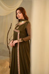 Gulab By Haniumaimaz Stitched 2 Piece Formals Suit-ZOHRISH