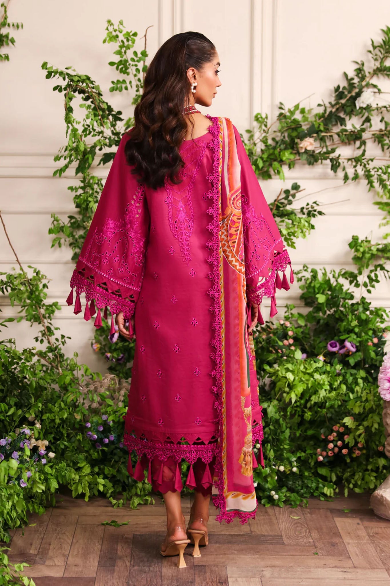 Pairi Daeza By Nine Needles Unstitched 3 Piece Luxury Lawn Collection'2025-Bloom-NL-06