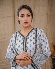 Ayla Studio Stitched Luxury Collection'2025-Assp-107 Dobby Spring 2Pcs