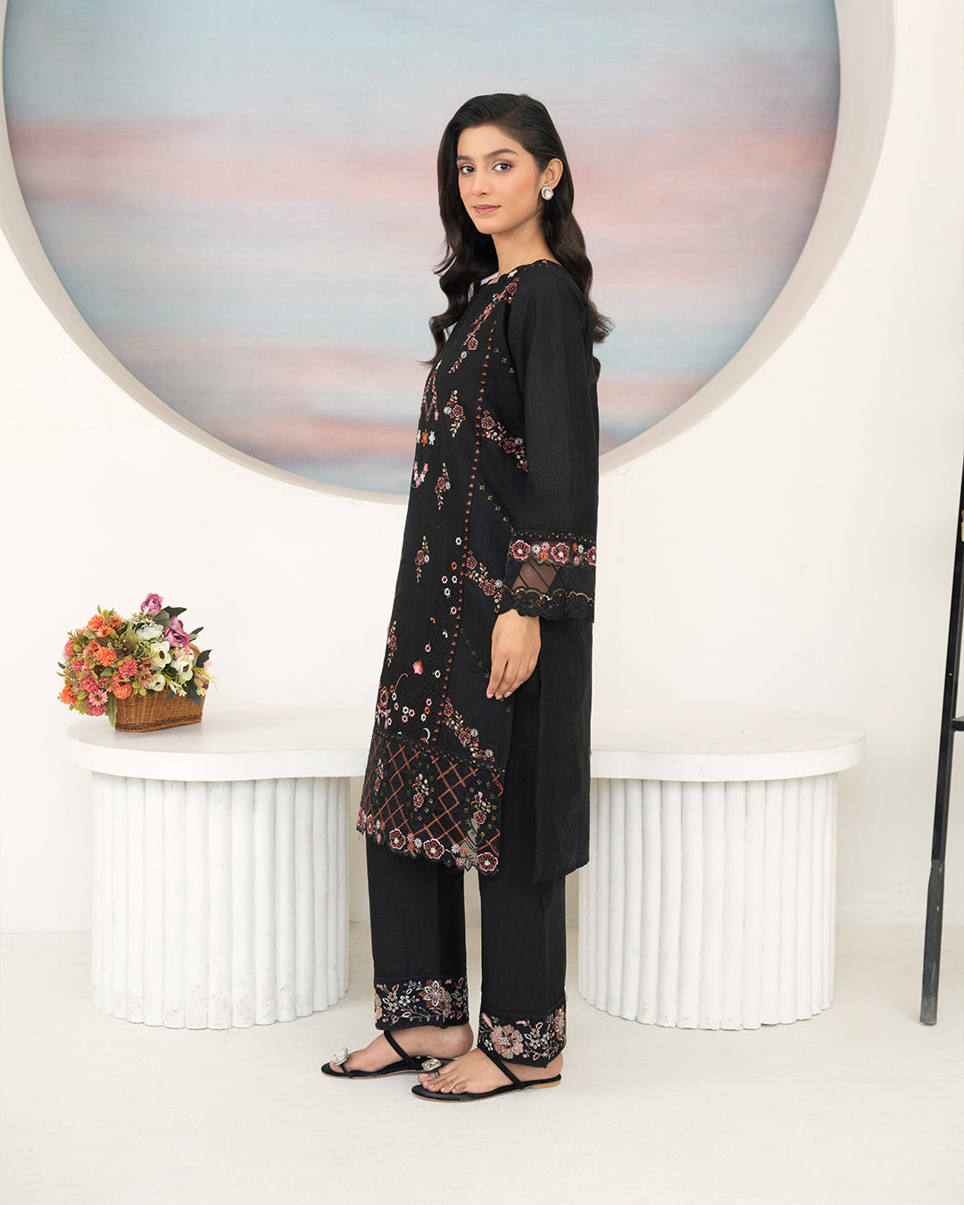 Flutterby Stitched 2 Piece Summer Lawn Collection'2025-Mahgul-bk