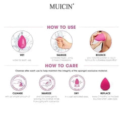 Muicin-Pinky Sponge Makeup Blender