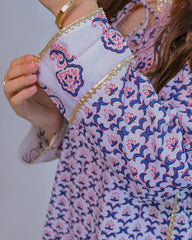 Ayla Studio Stitched Luxury Collection'2025-Asbp- 102 Dobby Spring 2Pcs