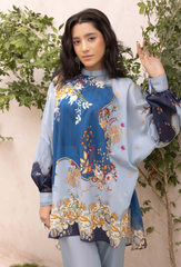 A La Mode By Humdum Unstitched 2 Piece Printed Lawn Vol-02 Collection'2024-D-03