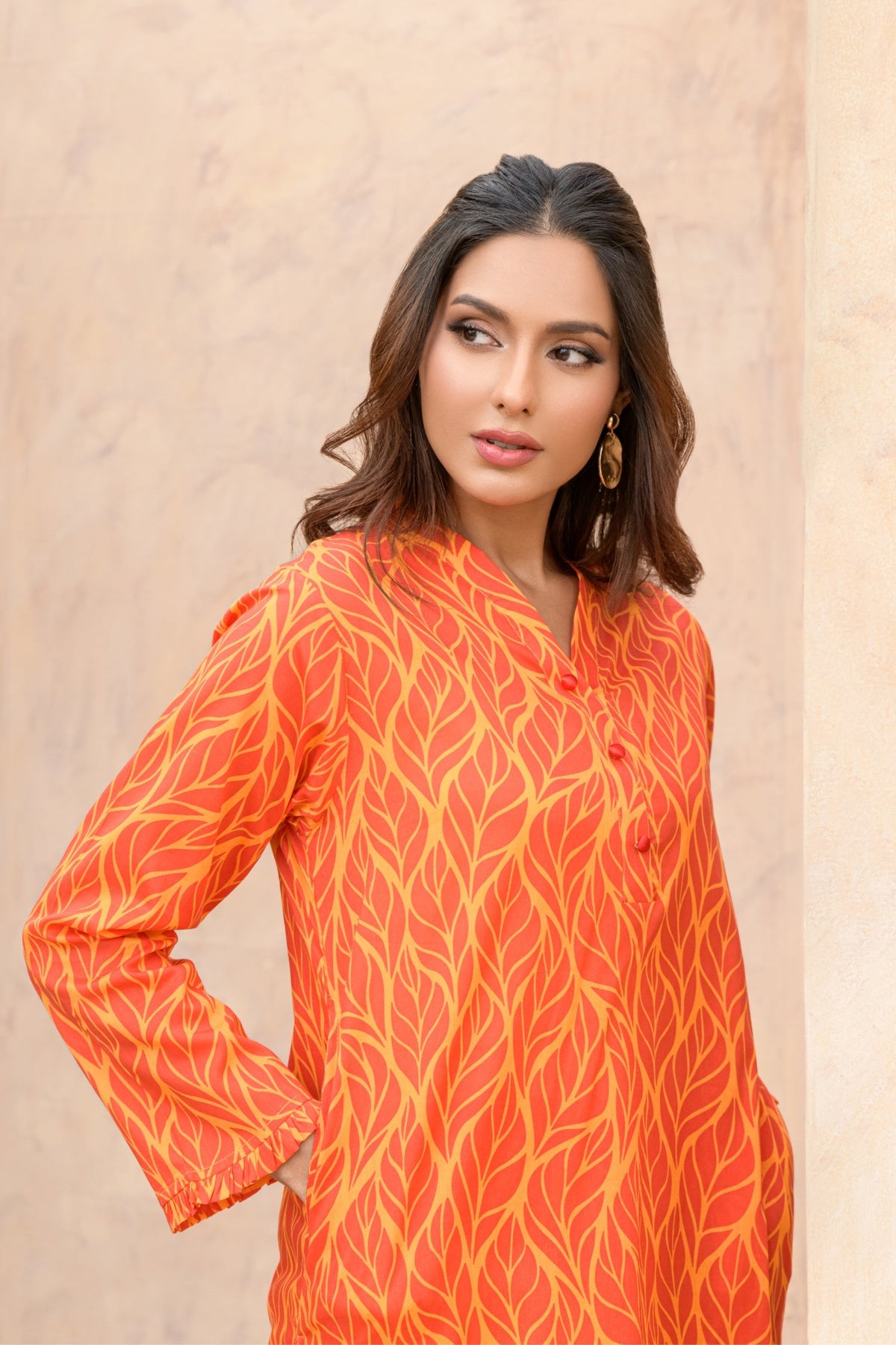 Kesori By Suitsu Stitched Co Ords Collection-Mia-2 Piece Set