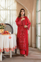 Aura By Zebtan Unstitched 3 Piece Formals Vol-03 Collection'2026-AR-01